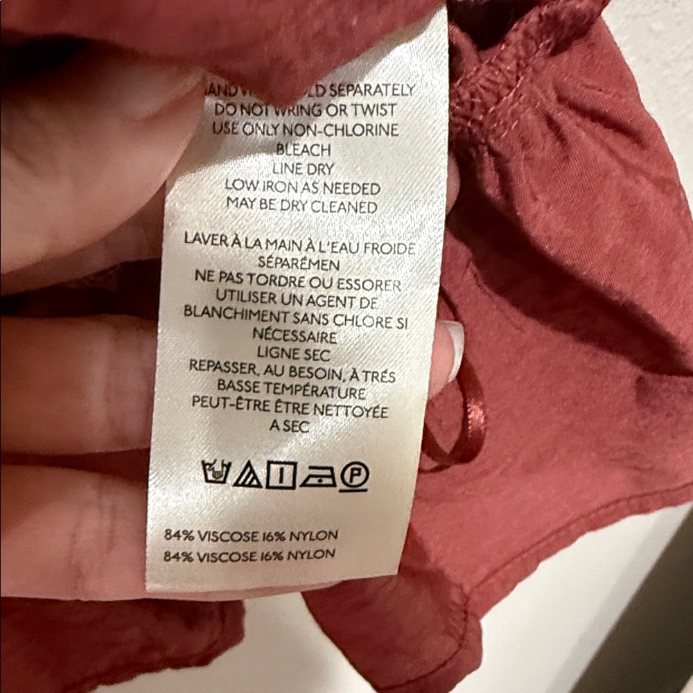 Maeve -Anthropologie Smocked Ruffle Hem Swing Tank Top - Picture 5 of 7